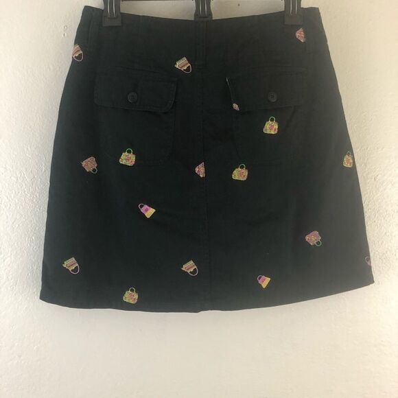 CHADWICKS Black Skort Embroidered Handbags Purses - Picture 4 of 6